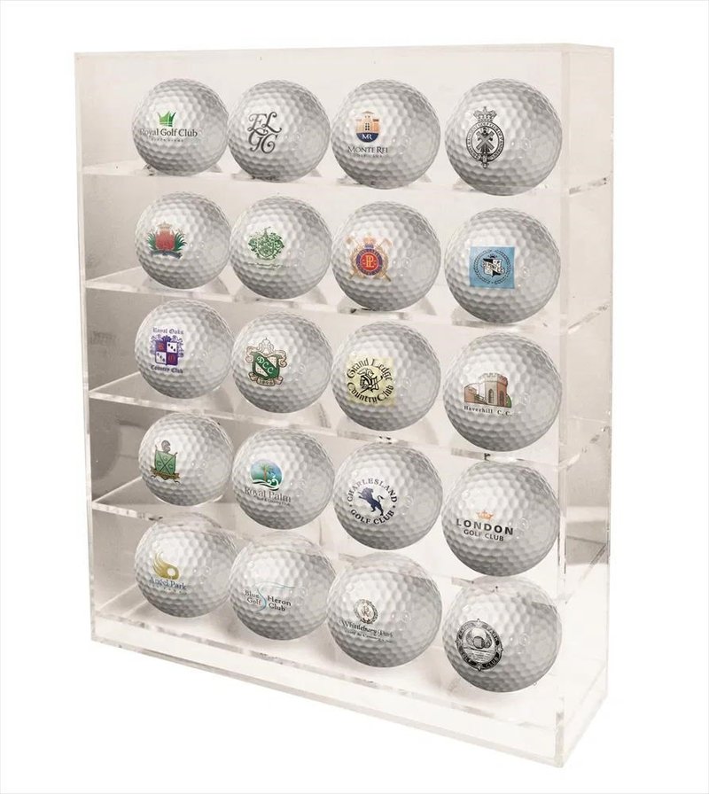 Longridge 20 Ball Perspex Display Rack półka na 20 piłeczek
