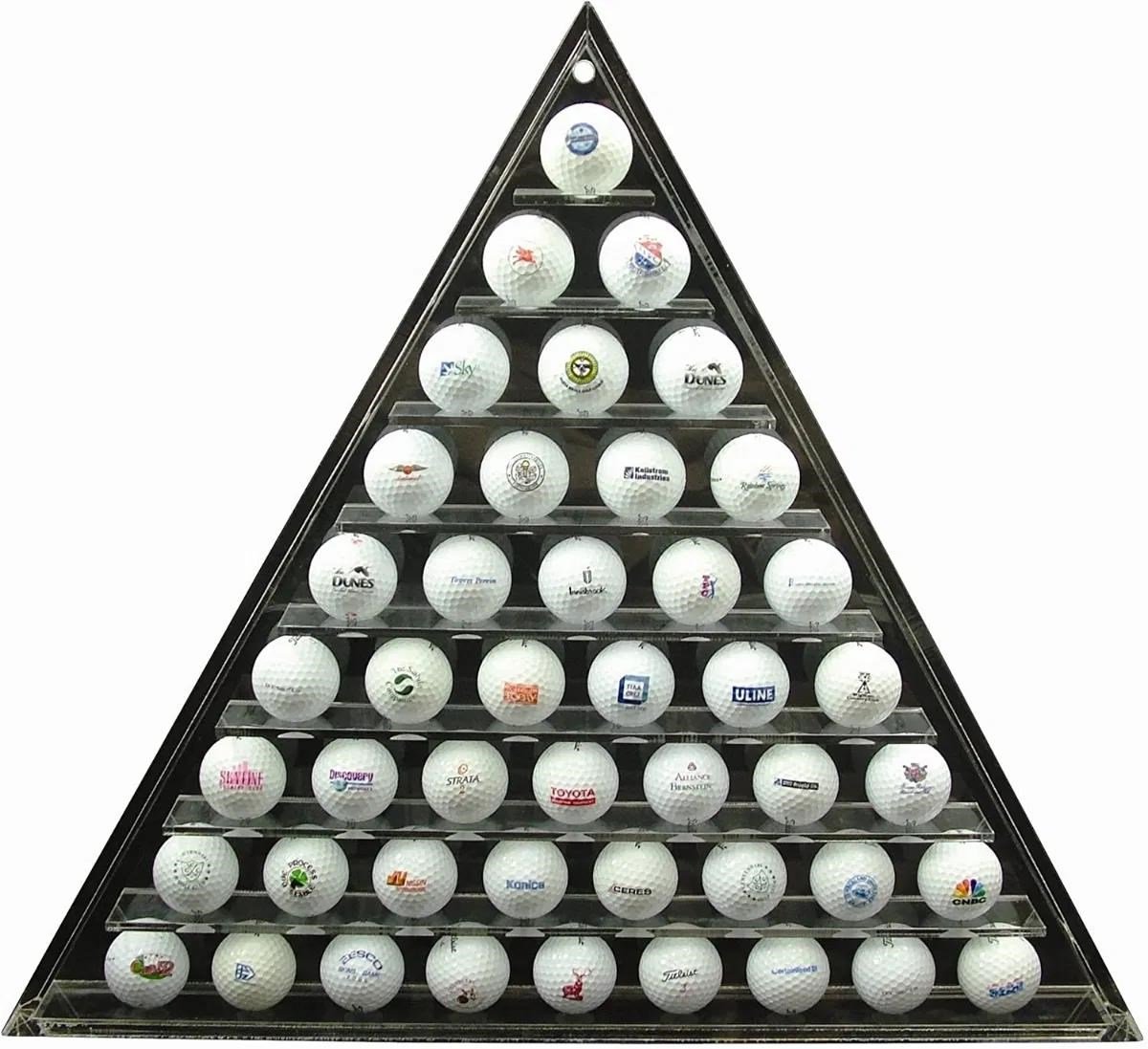 Longridge 45 Ball Pyramid Display Rack półka
