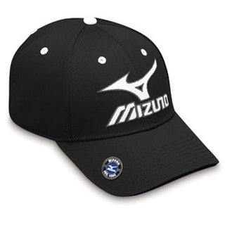 Mizuno Tour Magna czapka z daszkiem, czarna