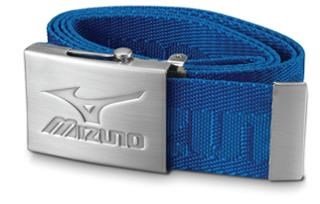 Mizuno Webbing Belt, blue/platinum