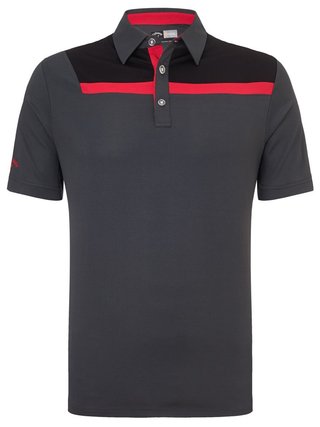 Callaway Asymmetric męskie polo, czarne