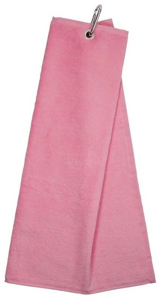 Longridge Luxury Three Fold ręcznik golfowy, różowy