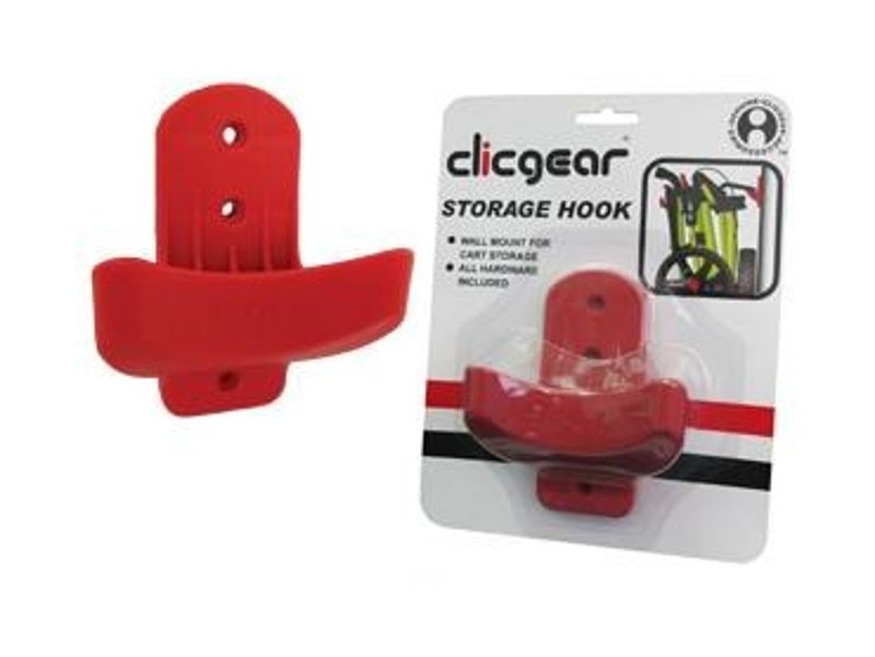 Clicgear Storage Hook uchwyt wózka naścienny