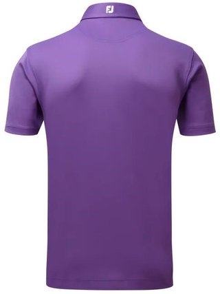 FootJoy Stretch Pique Solid polo męskie, fioletowe