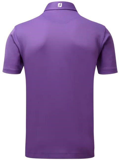 FootJoy Stretch Pique Solid polo męskie, fioletowe