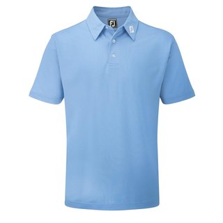 FootJoy Stretch Pique Solid Athletic Fit, niebieskie