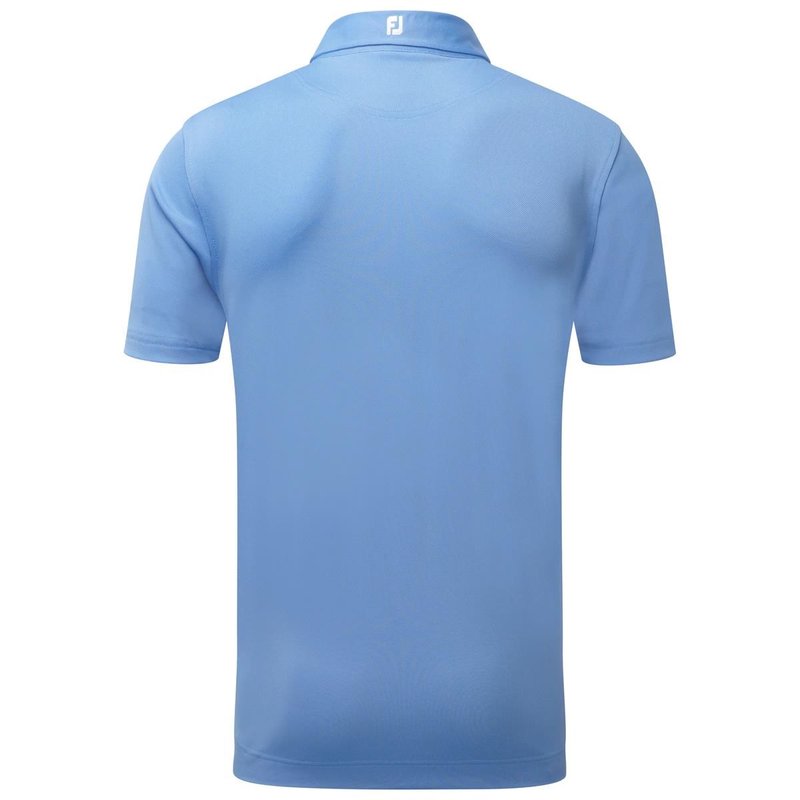 FootJoy Stretch Pique Solid Athletic Fit, niebieskie