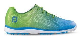 FootJoy emPower damskie buty golfowe, zielono/niebieskie