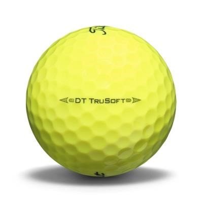 Titleist DT TruSoft Yellow piłki golfowe