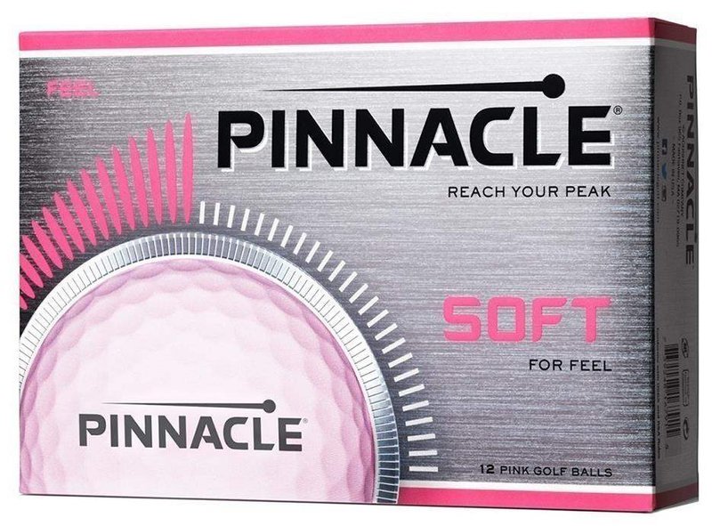 Pinnacle Soft Pink piłeczki golfowe