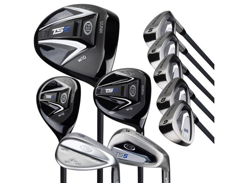 U.S. Kids Golf TS5-57 (145cm) 10-Club golfowy zestaw dziecięcy, grafit
