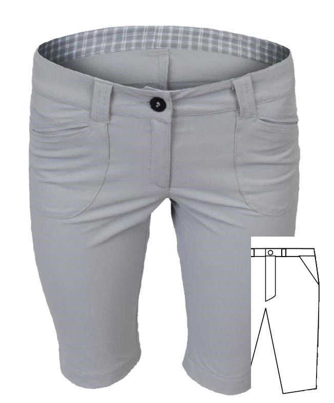 Tony Trevis Slim Fit damskie spodenki