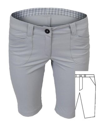 Tony Trevis Slim Fit damskie spodenki