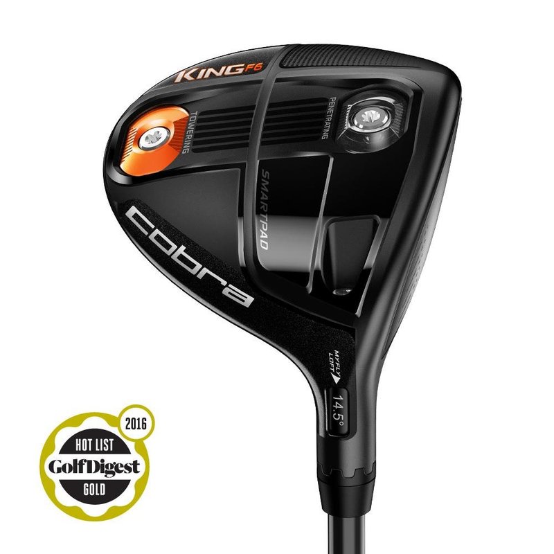 Cobra King F6 Black męski fairway wood