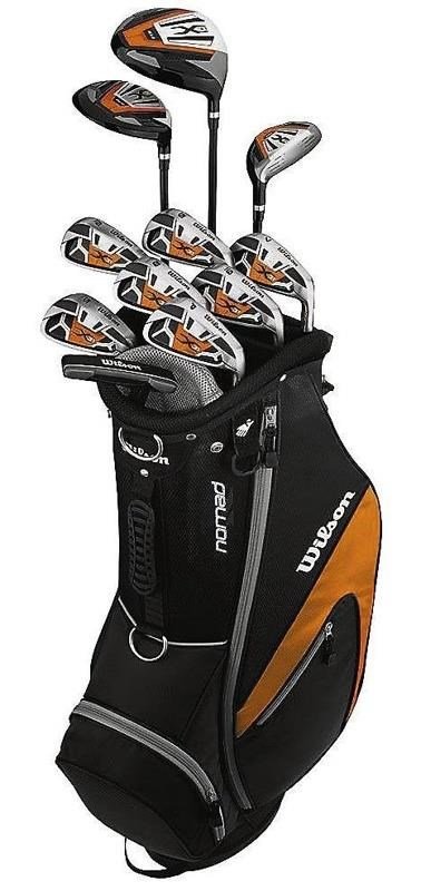 Wilson X31 męski golfowy zestaw, stal, lewy