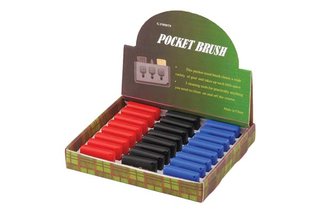 Pocket brush 3in1, black