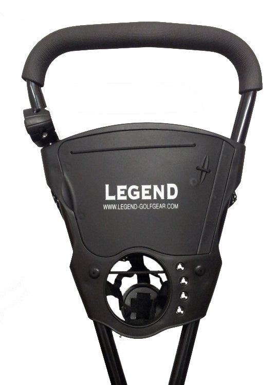 Legend Comp 5000 golf trolley, black