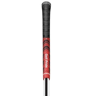Golf Pride New Decade Multi-Compound grip, STANDARD, czarno/czerwony