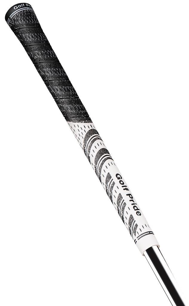 Golf Pride New Decade Multi-Compound grip, STANDARD, czarno/biały