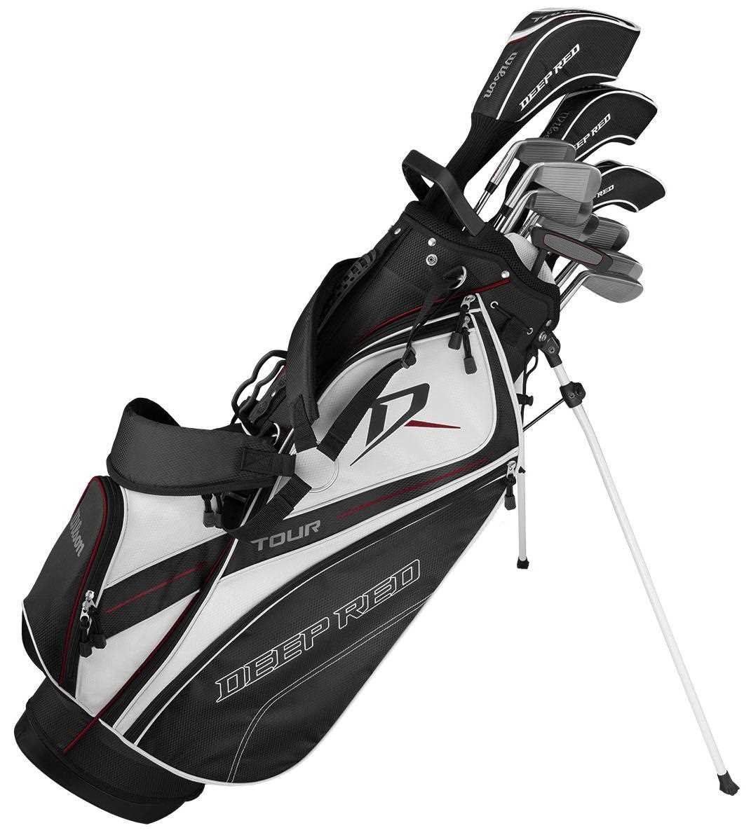 Wilson Deep Red Tour męski golfowy zestaw, stal, RH