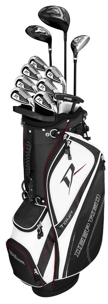 Wilson Deep Red Tour męski golfowy zestaw, stal, RH
