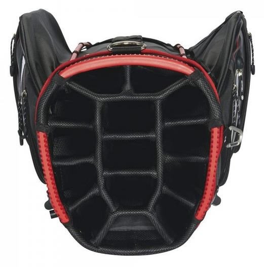 Wilson Staff neXus III cart bag, czarno/pomarańczowy