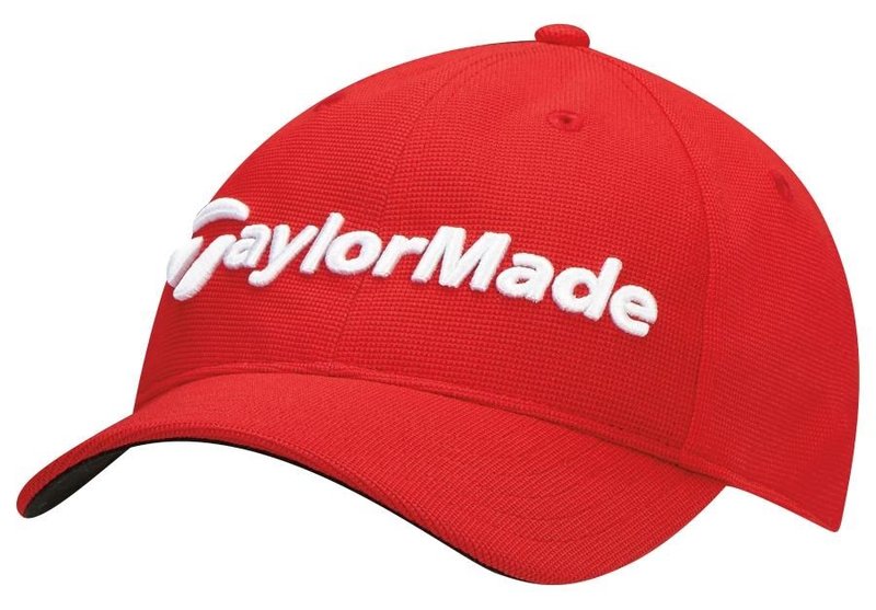 TaylorMade Junior Radar golfowa czapka z daszkiem, czerwona