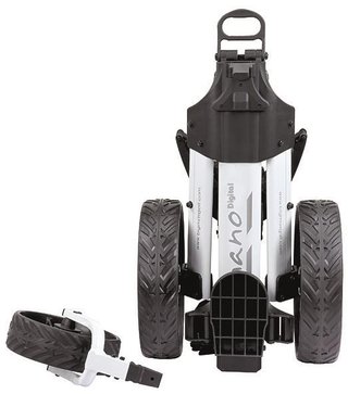 Big Max Nano Digital electric trolley, white + Lithium-Polymer battery and charger