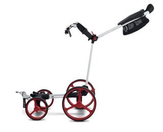 Big Max Blade Quattro wózek golfowy, biało/czerwony