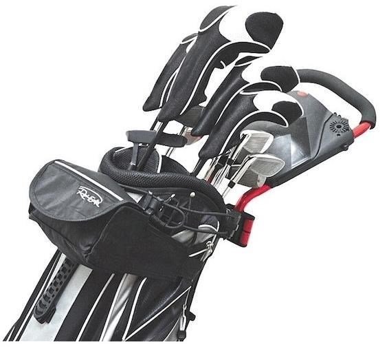 Big Max Rain Safe peleryna na całą torbę golfową, srebrna