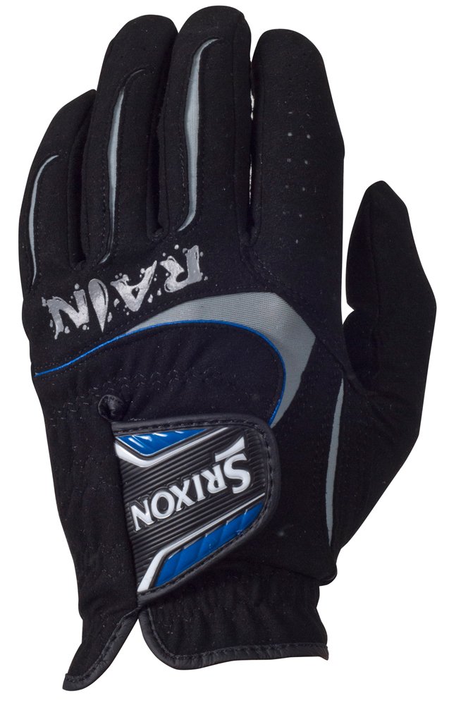 Srixon Rain mens golf glove (pair), black, S