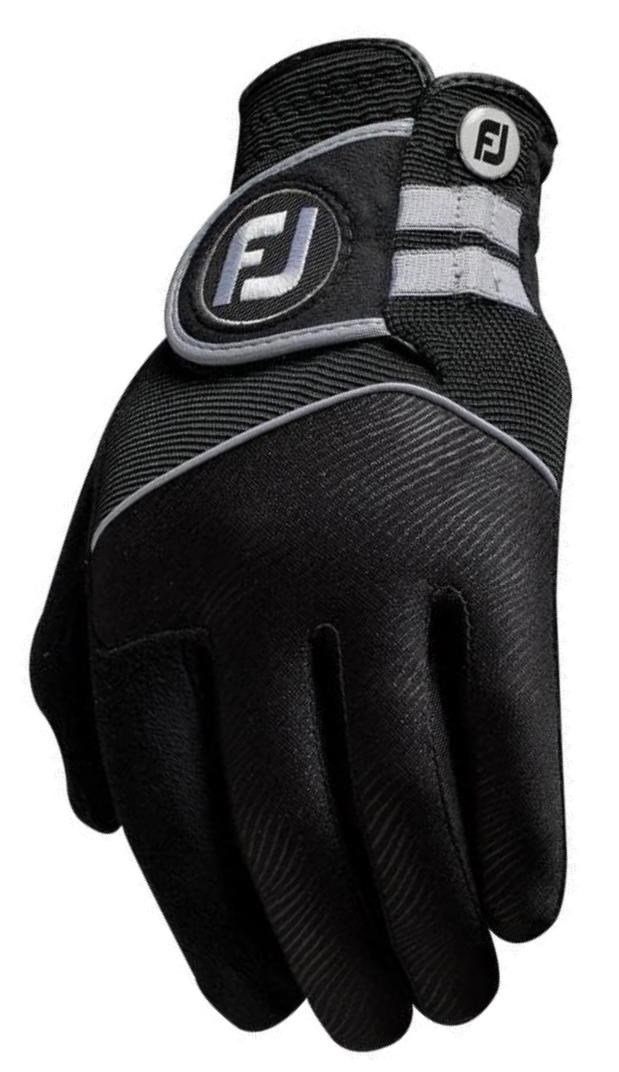 FootJoy RainGrip męska rękawiczka golfowa, czarna