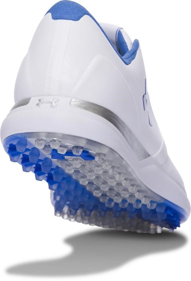 Under Armour Performance SL damskie buty golfowe, biało/niebieske
