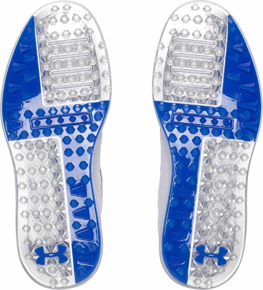 Under Armour Performance SL damskie buty golfowe, biało/niebieske