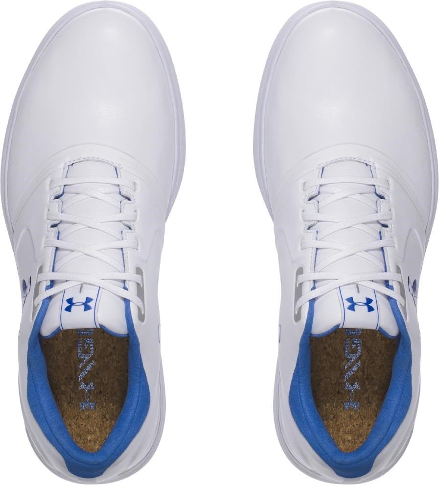 Under Armour Performance SL damskie buty golfowe, biało/niebieske
