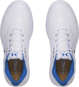 Under Armour Performance SL damskie buty golfowe, biało/niebieske