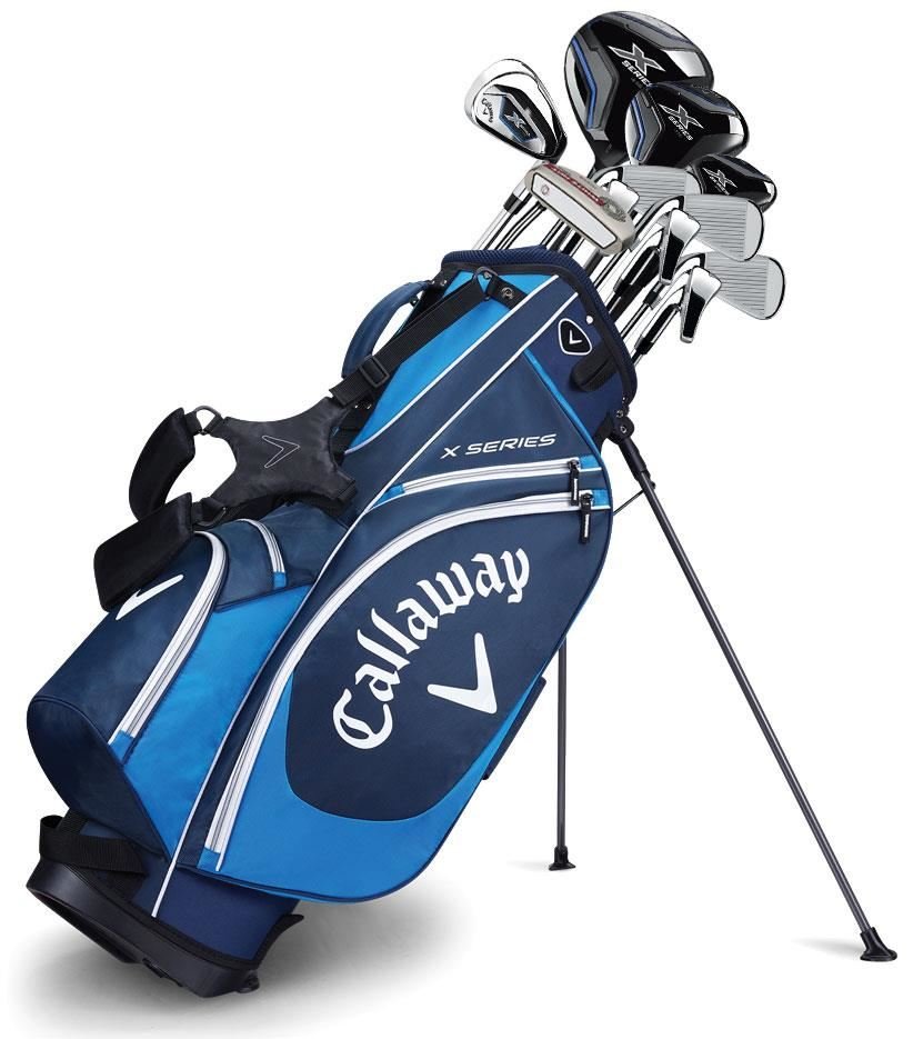 Callaway X Series 416 męski zestaw, stal, prawy