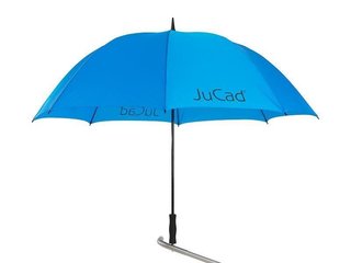 JuCad Golf Umbrella 68" parasol z kołkiem pin, niebieski