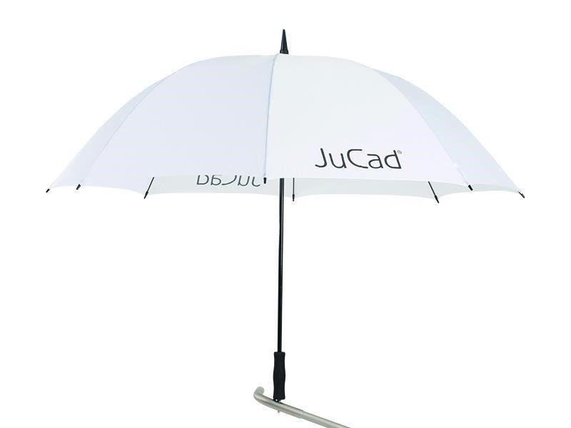 JuCad Golf Umbrella 68" parasol z kołkiem pin, biały