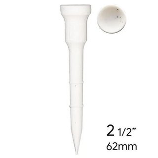 Lignum Tee plastikowe tee 62mm, 12szt., biała