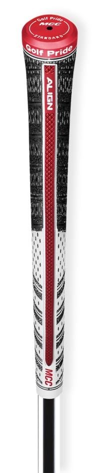 Golf Pride MCC Classic Align grip, Standard, biały