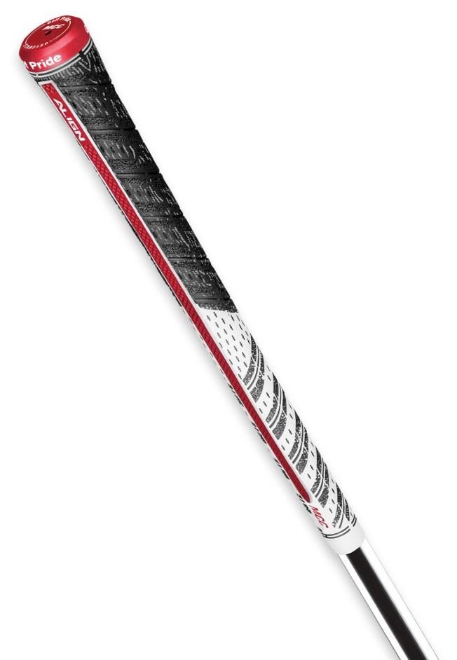 Golf Pride MCC Classic Align grip, Standard, biały