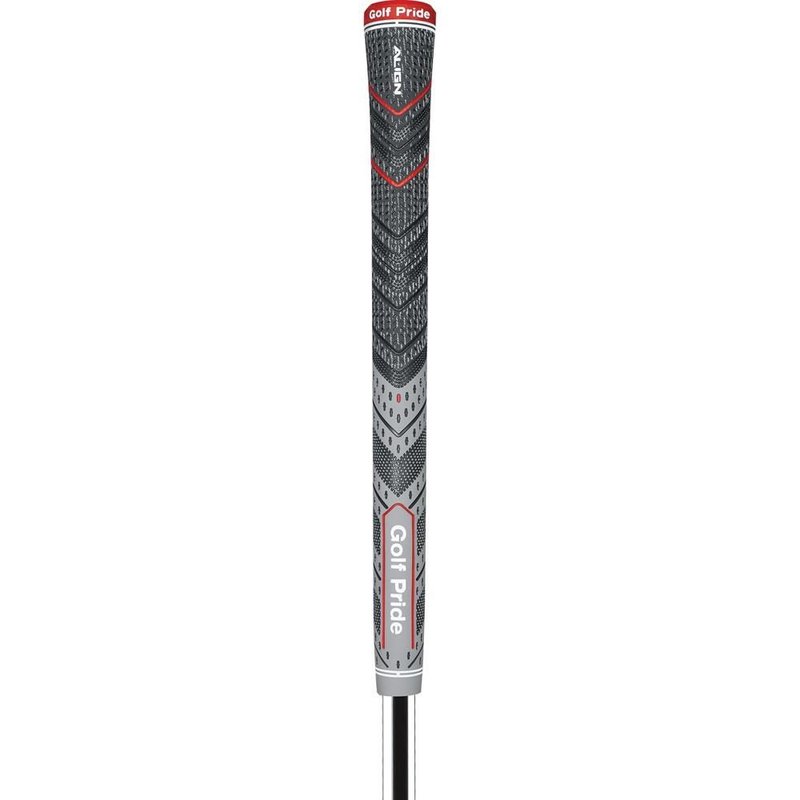 Golf Pride New Decade MCC Plus 4 Align grip, standard, szary