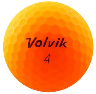 Volvik VIVID piłki golfowe, pomarańczowe