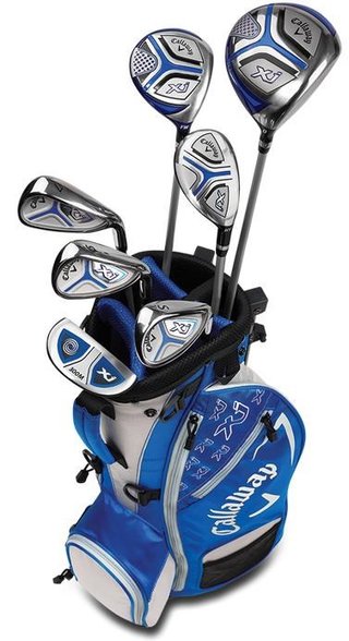 Callaway XJ3 Blue golfowy zestaw dziecięcy, 135-155cm