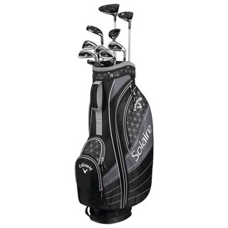 Callaway Solaire 11-piece Black damski zestaw golfowy