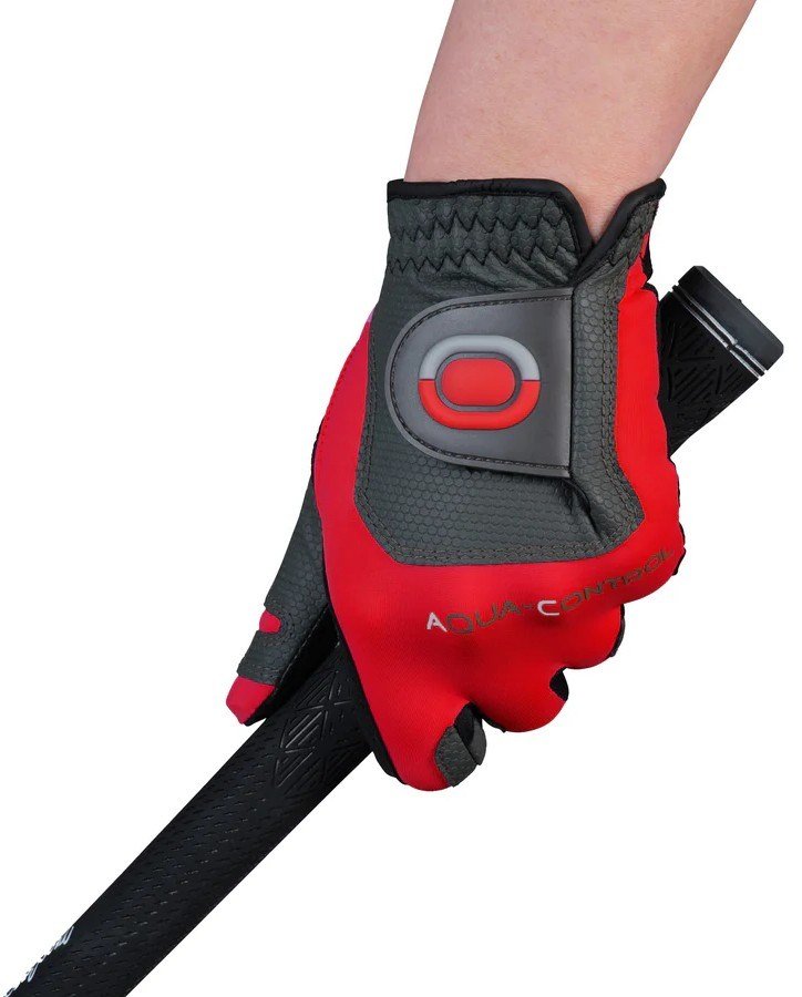 Zoom Aqua Control męska rękawiczka golfowa, czarno/czerwona
