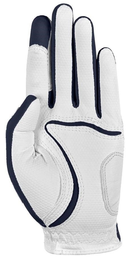 Zoom Wheather damska rękawiczka golfowa, biała/granatowa