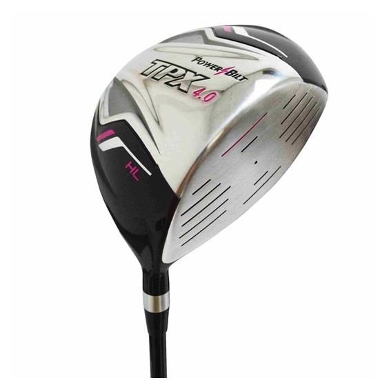 PowerBilt TPX 4.0 damski zestaw golfowy, grafit, lewy