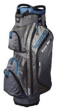 PowerBilt TPX 9" cart bag, szaro/niebieski